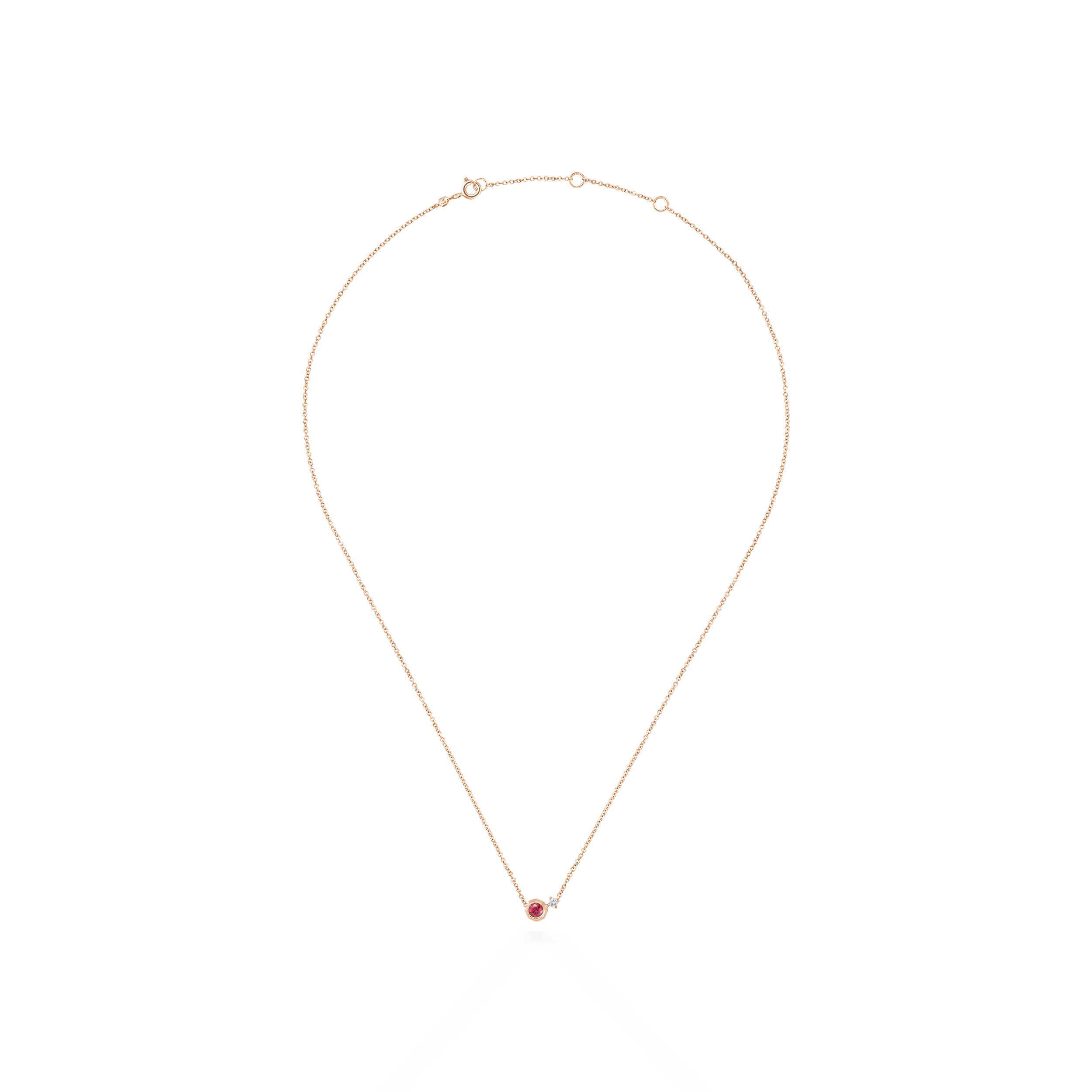 Mori ruby necklace